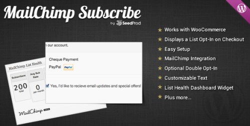 WooCommerce MailChimp Subscribe v1.0.3