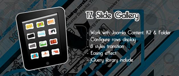 TZ Slide Gallery v1.1 For Joomla 2.5 & 1.5