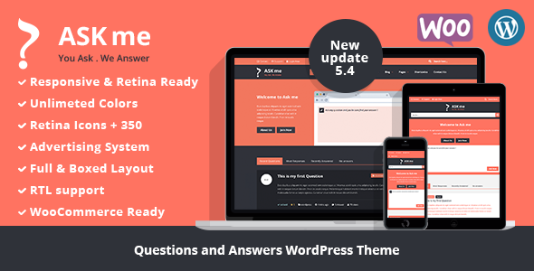 Ask Me v5.4 - Responsive Questions & Answers WordPress