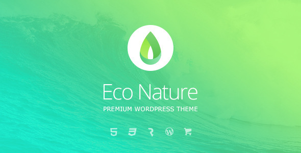 Eco Nature v1.3.2 - Environment & Ecology Theme