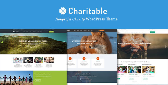 Charitable v1.0.8 - Charity Nonprofit Organization Theme