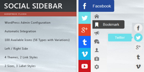Social Sidebar for WordPress v.1.0.0