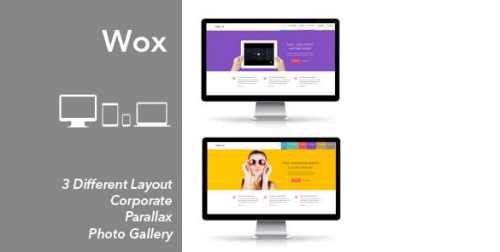 Wox : HTML Responsive Template