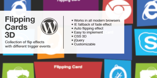 Flipping v2.0 Cards 3D - Wordpress