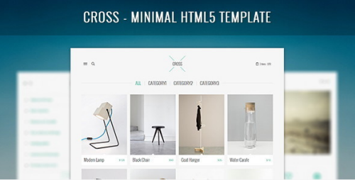 Cross - Minimal HTML5 Template