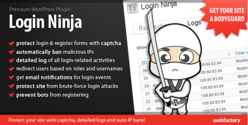 Login Ninja WordPress Plugin v1.50