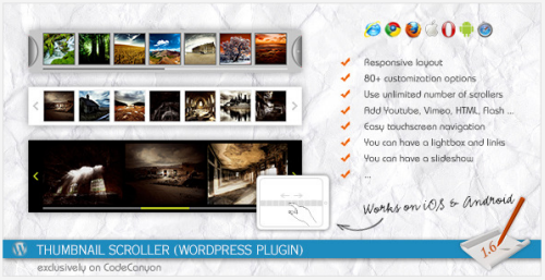 Thumbnail Scroller - V1.6 - WordPress Plugin