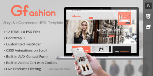 GFashion - Responsive Online Shop Template