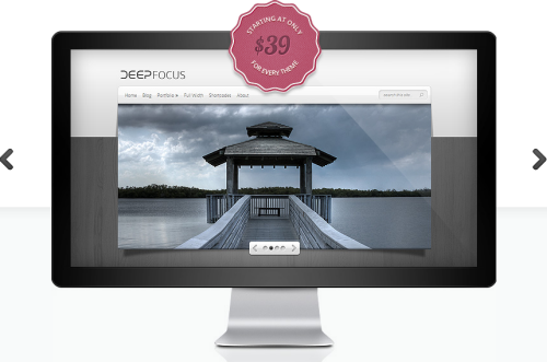 DeepFocus v4.8 - Photography WordPress Theme