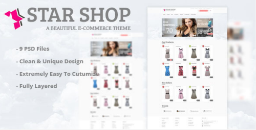 Star Shop eCommerce HTML Template