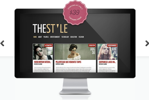 TheStyle v3.9 - WordPress Theme