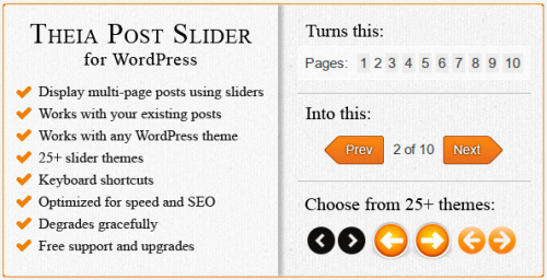 Theia Post Slider v1.3.4 for WordPress