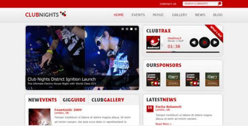 ClubNights :: Your Gateway to the Club Life - xhtml FULL