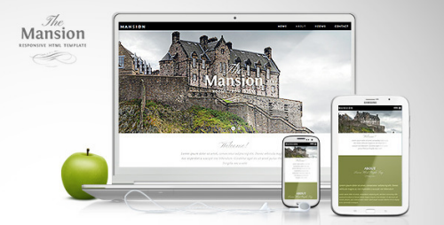 Mansion - Responsive One-Page Site Template