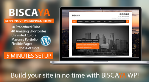 Biscaya v1.0 - WordPress Theme
