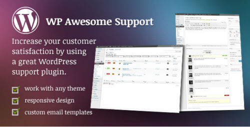 WP Awesome Support v.2.0.1 - Responsive Ticket System