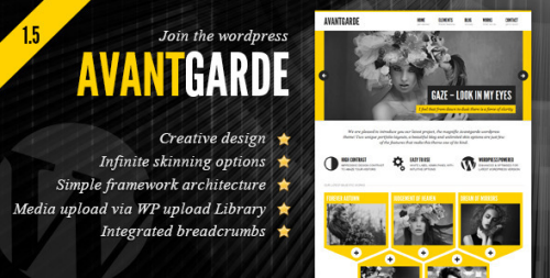 Avantgarde v1.4 Creative Theme