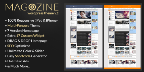 Magazine v.2.0 - Premium Wordpress Theme