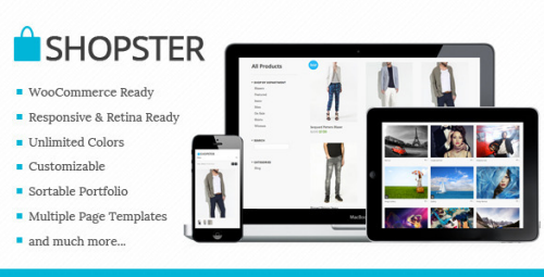 Shopster v1.0.1 - Retina Responsive WooCommerce Theme