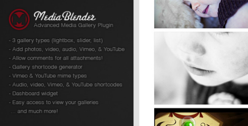 MediaBlender v1.4.3 WordPress Gallery Plugin