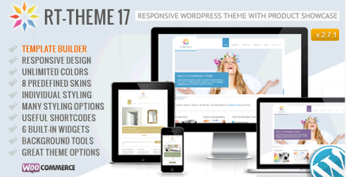 RT-Theme 17 Responsive v2.7 Wordpress Theme