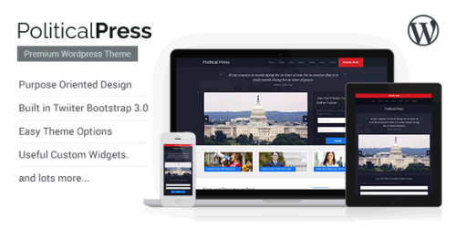 Political Press v.1.1 - Responsive WordPress Theme