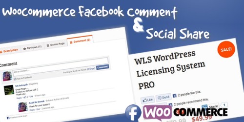 Facebook Commenter & Social Share for Woocommerce v.1.0.2