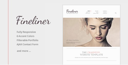 Fineliner - Responsive Portfolio HTML Template