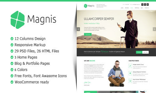 Magnis - Multipurpose HTML Template
