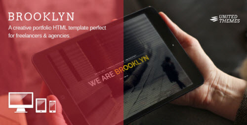 Brooklyn - Creative Portfolio Page HTML