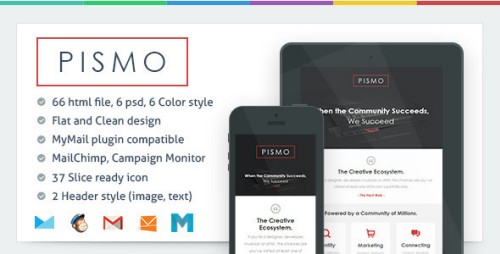 Pismo - Responsive Email Template