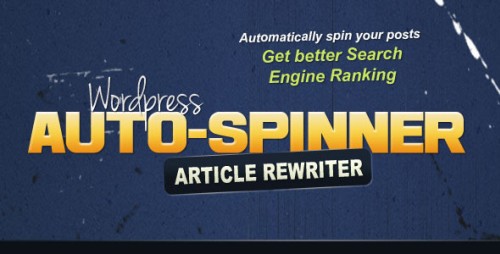 Wordpress Auto Spinner 1.0.3 - Articles Rewriter