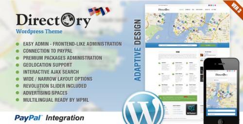 Directory v3.4 Portal WordPress Theme