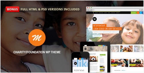 Mission v2.4 - Responsive WP Theme For Charity