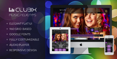 Clubix - Responsive Music & Events Template
