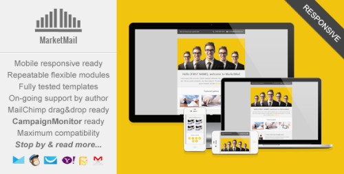 Responsive Business Email Template - MarketMail