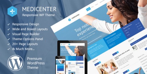 MediCenter v1.1 - Responsive Medical WordPress Theme