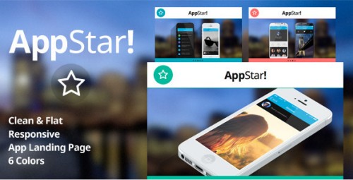 AppStar - Responsive App Landing Page