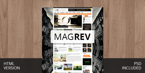Magrev Magazine & News WordPress Theme