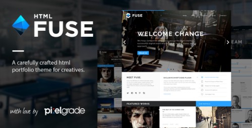 Fuse - Portfolio and Creative Agency Template
