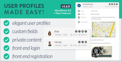 User Profiles Made Easy - WordPress Plugin