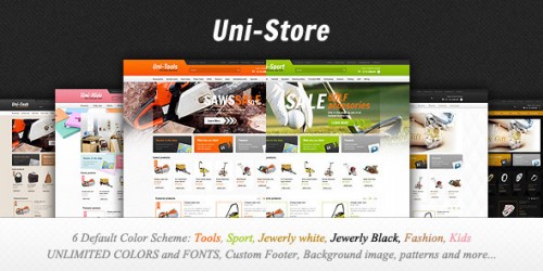 Uni-Store Universal OpenCart Theme