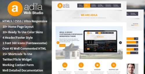 Adila Multipurpose Business HTML Theme