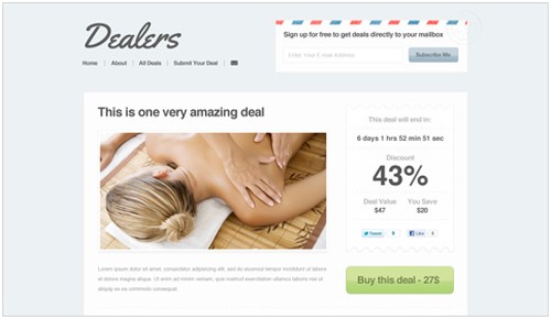 Dealers v1.6 Business Wordpress Theme