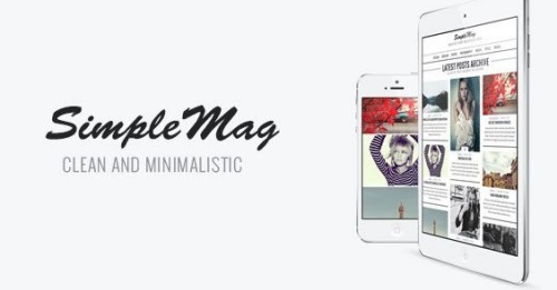 SimpleMag v1.0 - Magazine theme for creative stuff