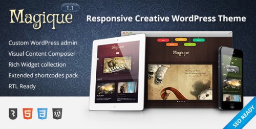 Magique v1.0.5 - Ultimate Creative WordPress Theme