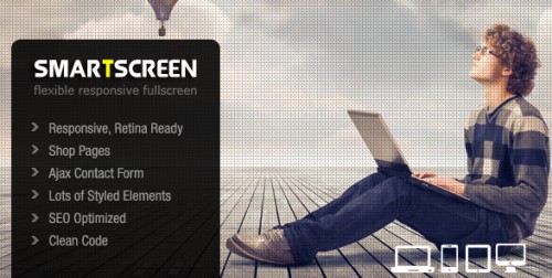 SmartScreen - Fullscreen Responsive HTML Template