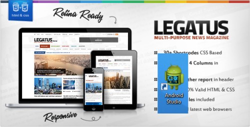 Legatus - Responsive News/Magazine HTML Template