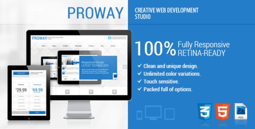 ThemeForest - ProWay - Responsive Multipurpose HTML5 Template