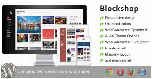 BlockShop v1.0 WordPress Theme